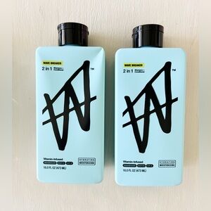 2-NEW W by Jake Paul 2in1 vitamin infused  shampoo & conditioner Wave Breaker